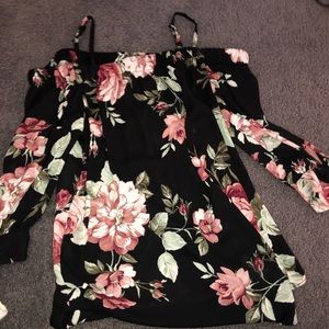 Off the shoulder blouse